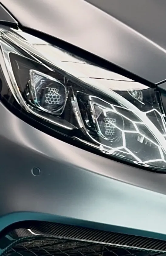 Headlight tinting and PPF at Wrapnova